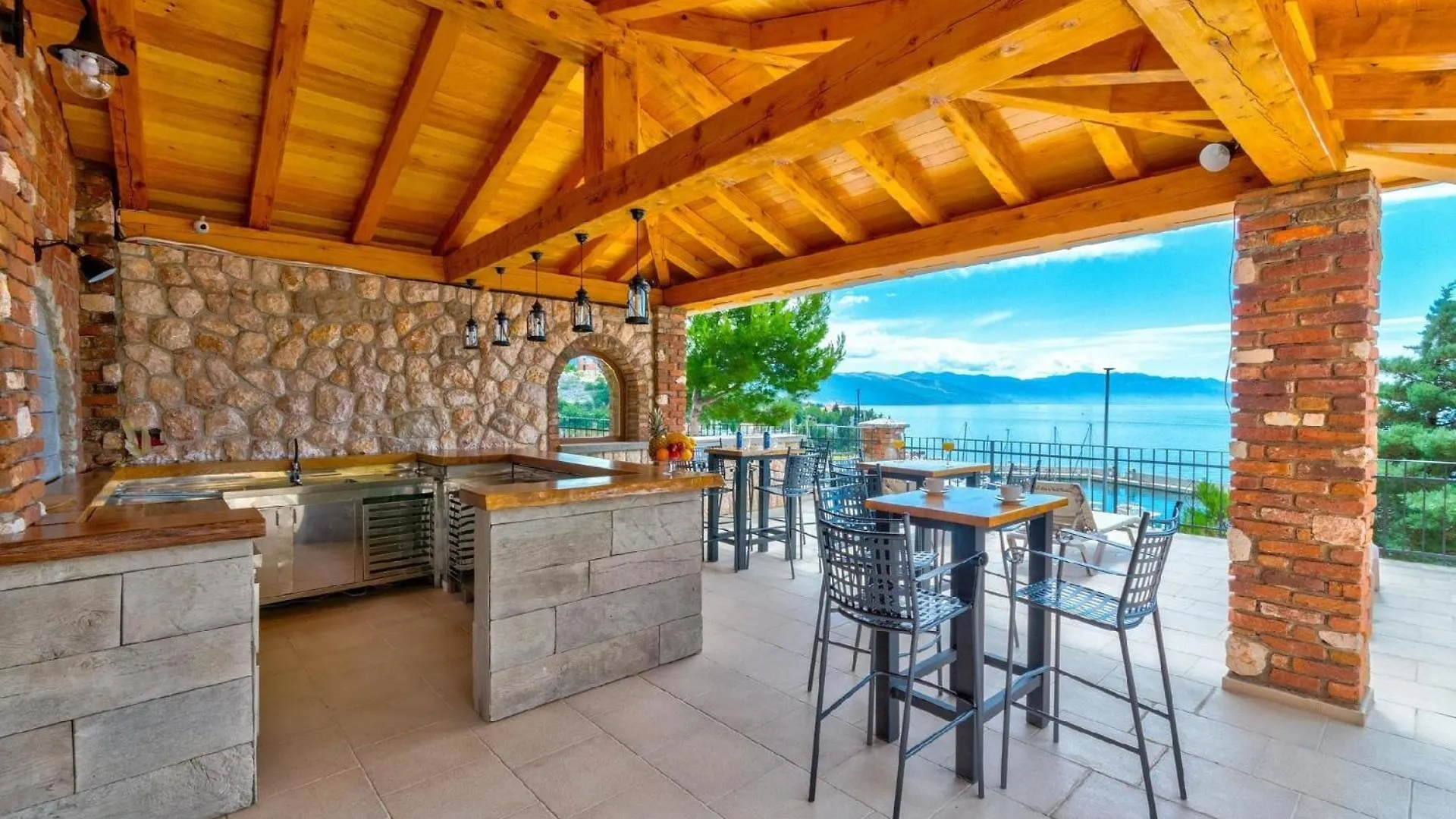 Daire Ferienwohnung Fuer 8 Personen Ca 95 Qm In Novi Vinodolski, Kvarner Bucht Crikvenica Und Umgebung